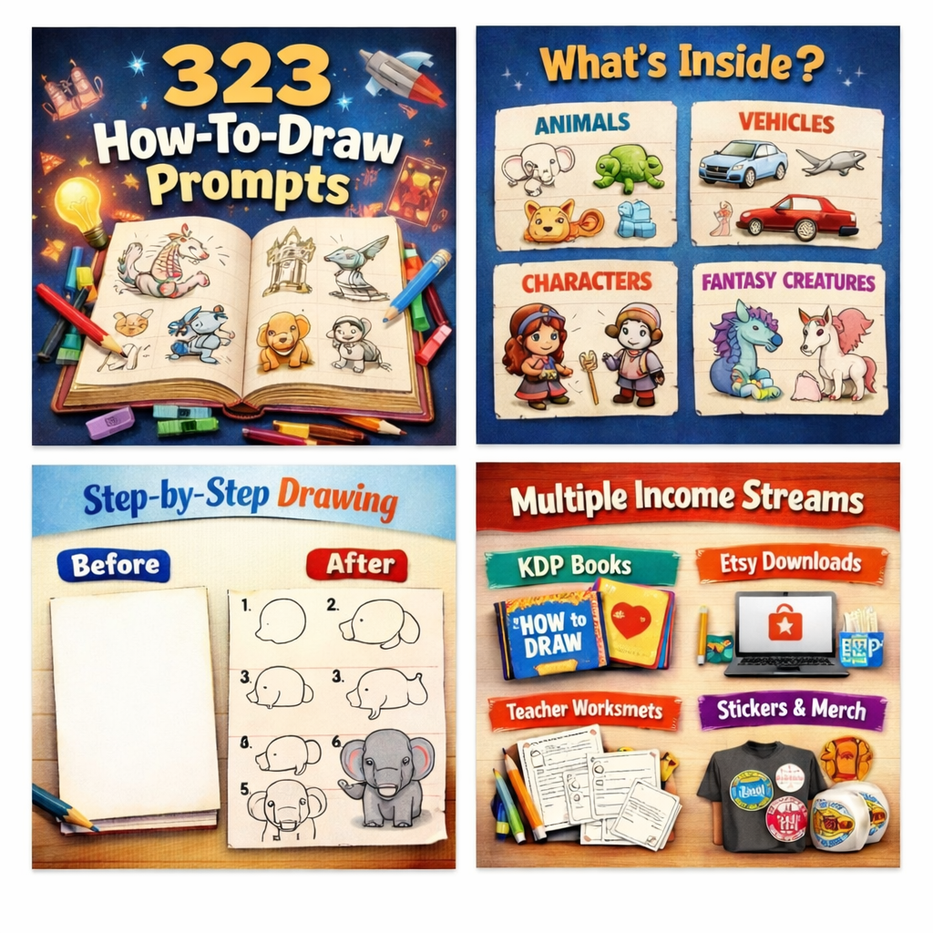 323 how to draw prompts sample drawings