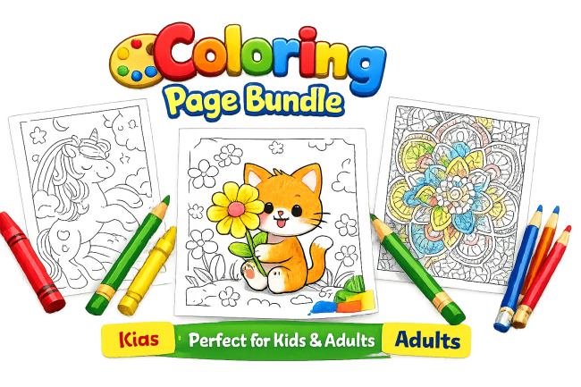 500+ Bold & Easy Coloring Pages Review (2026): Stress-Free Coloring Made Simple