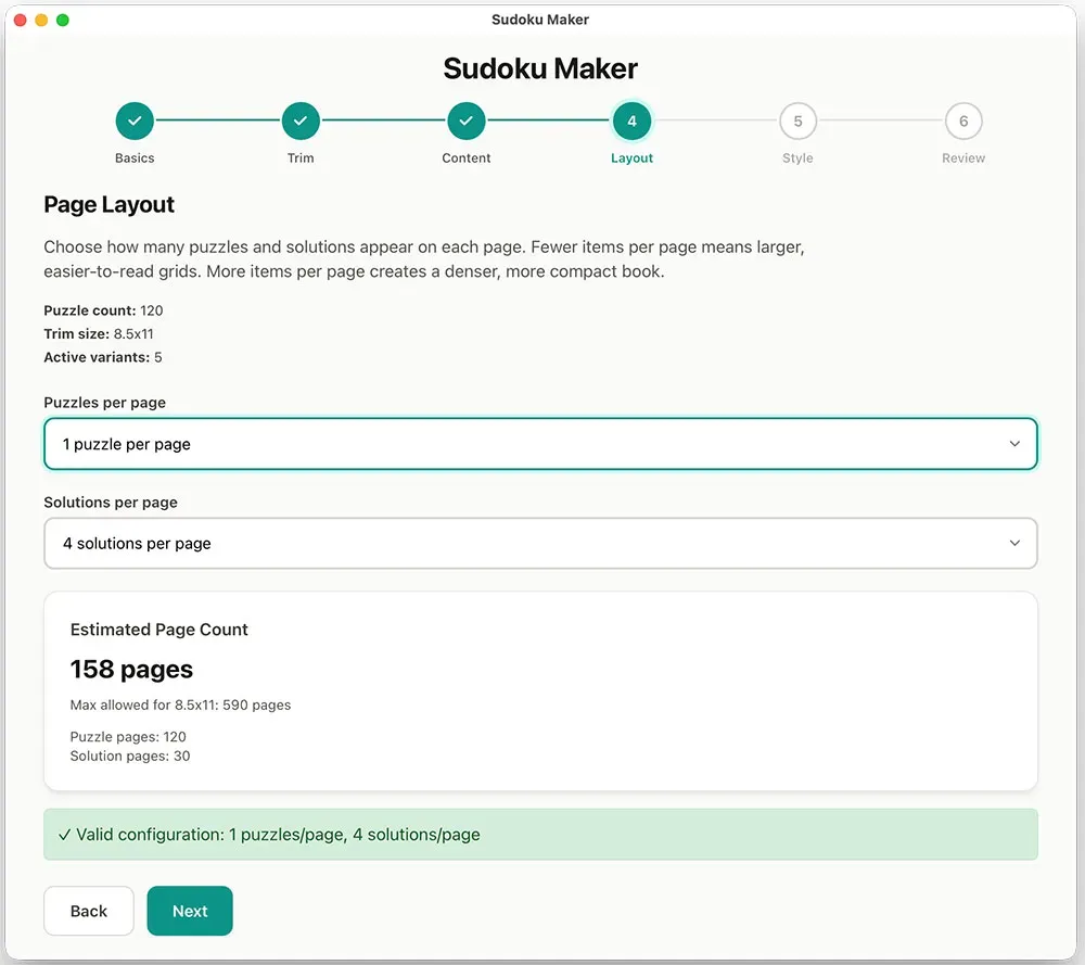 PuzzleBookMaker Sudoku Review
