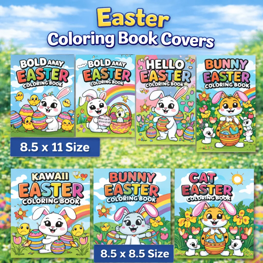 2400 Easter Coloring Pages PLR Review