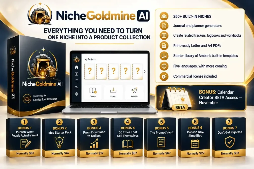 Niche Goldmine AI Review 2026: Features, OTOs, Pros & Cons